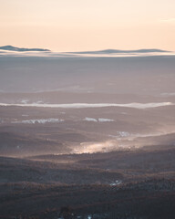 Sunrise over the Green Mountains