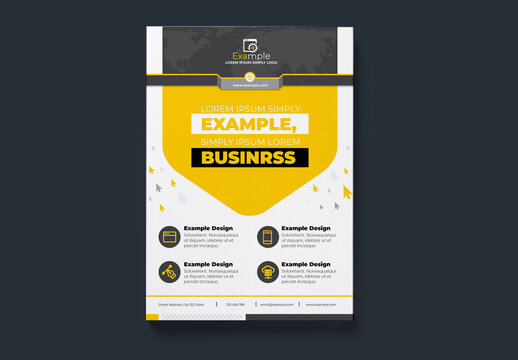 Web Coder, Design, and Development Agency Flyer Template