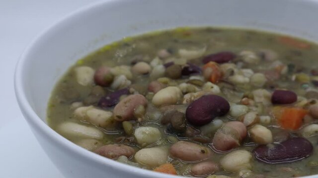 Italian Tuscan soup, Zuppa Toscana, is a tasty recipe based on simple and genuine ingredients.
