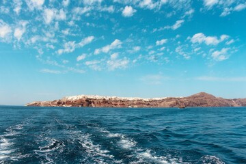 Santorini des de el mar
