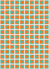 Abstract Geometric Pattern generative computational art illustration