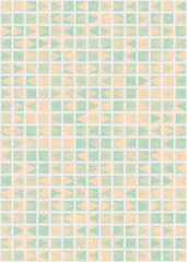 Abstract Geometric Pattern generative computational art illustration