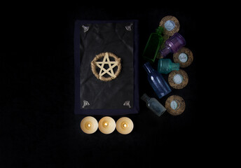 Wiccan book of shadows and other instruments