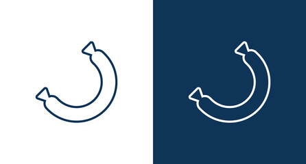 Obraz premium Sausage icon for web and mobile
