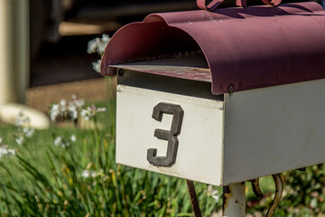 Mail box in town number 3