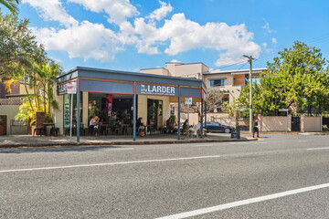 Coffee shop inner city living at a relaxed pace