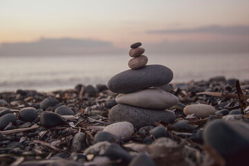 Rocks Beach Photography Sunrise Sky Colorful 