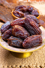 Dried sweet sugar free dates medjoul fruits from Israel