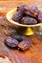 Dried sweet sugar free dates medjoul fruits from Israel