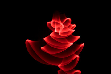 Robe lumière lumineuses en couleurs noir