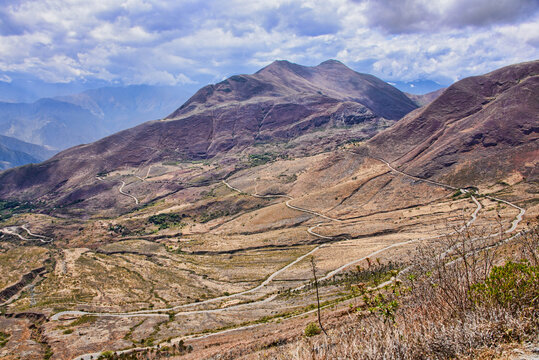 The winding road from the Andes to the Amazon, Chachapoyas, Peru