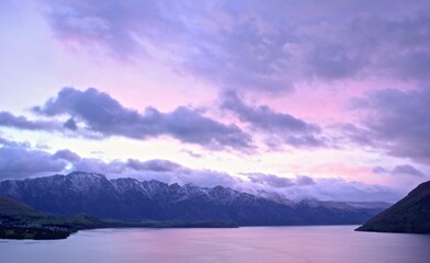 Queenstown, NZ sunset
