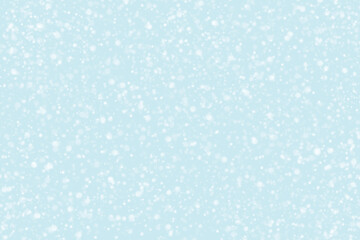 Blue background with snowflakes.  New Year, Christmas and all celebration background.