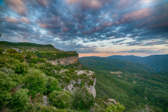 Valley near city of Rupit