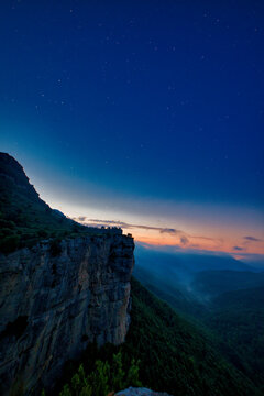 Valley near city of Rupit