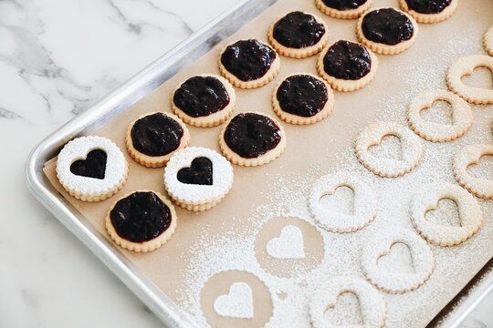 Valentine's Day treats pastries