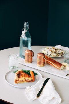 Fine dining date night at home
