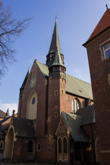 Fototapeta na wymiar church St. Antonius Dortmund