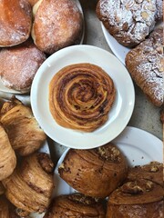 coffee and croissant