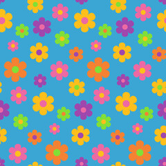 Nouveau Hippie Flower Power, Bright scattered 60's