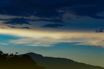 summer landscape sunset natural vacation