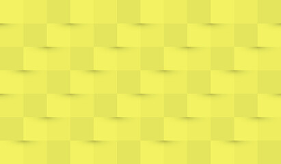 Abstract paper background with and shadows in yellow colors