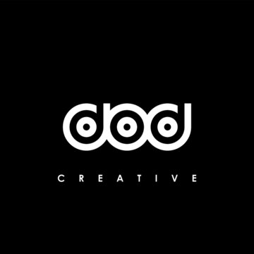 DOD Letter Initial Logo Design Template Vector Illustration