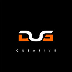 DUG Letter Initial Logo Design Template Vector Illustration