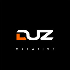 DUZ Letter Initial Logo Design Template Vector Illustration