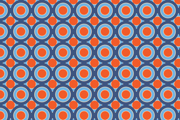 colorful round shape pattern background