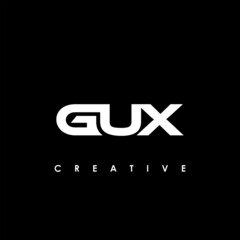 GUX Letter Initial Logo Design Template Vector Illustration