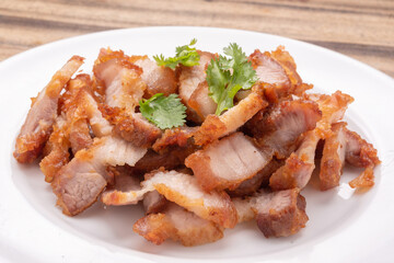 Fried pork