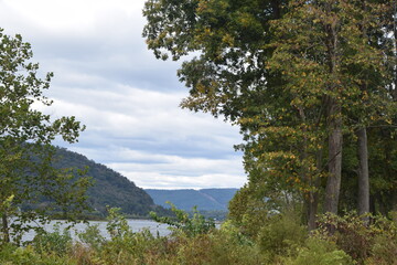 lake in the mountains