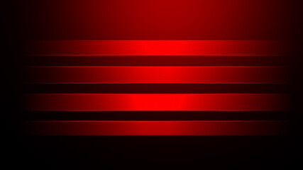 Colorful red blurred light stripes in motion over on abstract background. Rainbow rays. Led Light. Future tech. Shine dynamic scene. Neon flare. Magic moving fast lines. Glowing wallpaper.