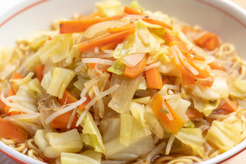 野菜たっぷりラーメン
