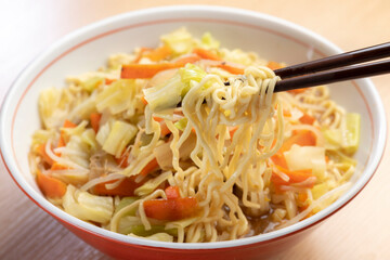 野菜たっぷりラーメン
