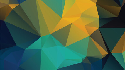 Abstract Color Polygon Background Design, Abstract Geometric Origami Style With Gradient. Presentation,Website, Backdrop, Cover,Banner,Pattern Template