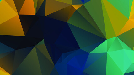 Abstract Color Polygon Background Design, Abstract Geometric Origami Style With Gradient. Presentation,Website, Backdrop, Cover,Banner,Pattern Template