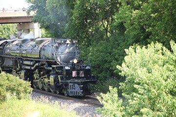 old steam train