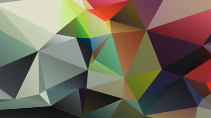 Abstract Color Polygon Background Design, Abstract Geometric Origami Style With Gradient. Presentation,Website, Backdrop, Cover,Banner,Pattern Template