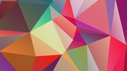 Abstract Color Polygon Background Design, Abstract Geometric Origami Style With Gradient. Presentation,Website, Backdrop, Cover,Banner,Pattern Template