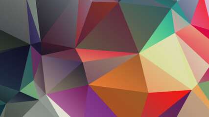 Abstract Color Polygon Background Design, Abstract Geometric Origami Style With Gradient. Presentation,Website, Backdrop, Cover,Banner,Pattern Template