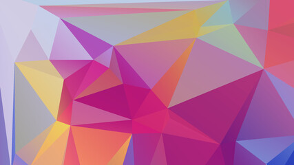 Abstract Color Polygon Background Design, Abstract Geometric Origami Style With Gradient. Presentation,Website, Backdrop, Cover,Banner,Pattern Template