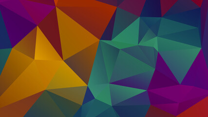 Abstract Color Polygon Background Design, Abstract Geometric Origami Style With Gradient. Presentation,Website, Backdrop, Cover,Banner,Pattern Template