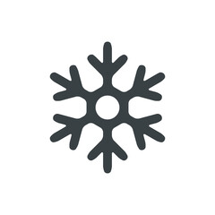 Obraz premium Illustration of a cute snowflake Free Vector