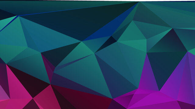 Abstract Color Polygon Background Design, Abstract Geometric Origami Style With Gradient. Presentation,Website, Backdrop, Cover,Banner,Pattern Template