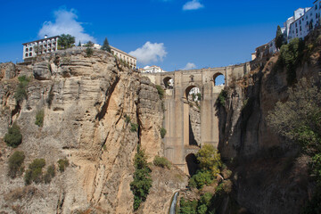 Fototapeta na wymiar Ronda, El Puente Nuevo, Spain