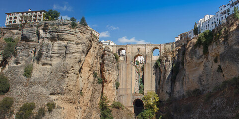 Fototapeta na wymiar Ronda, El Puente Nuevo, Spain