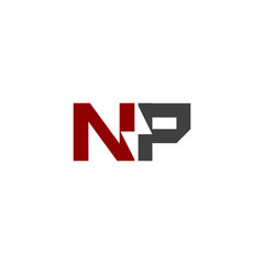 np initial electric  logo design vector icon © box file