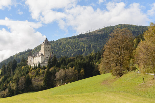 Medieval Castle Moosham In Salzburg - Austria